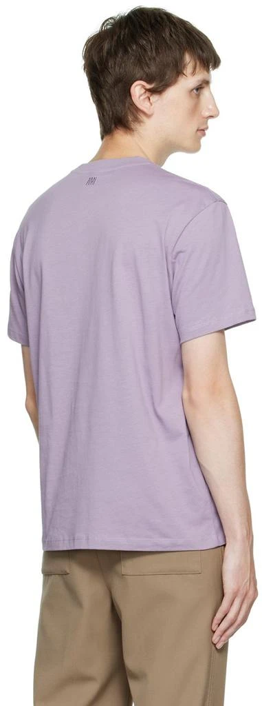 商品AMI|Purple Ami de Cœur T-Shirt,价格¥365,第3张图片详细描述