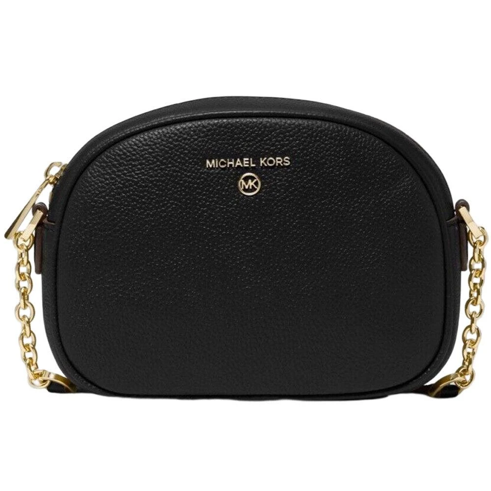 商品Michael Kors|Michael Kors Jet Set Charm Small ebbled Leather Oval Camera Crossbody Bag,价格¥1171,第1张图片