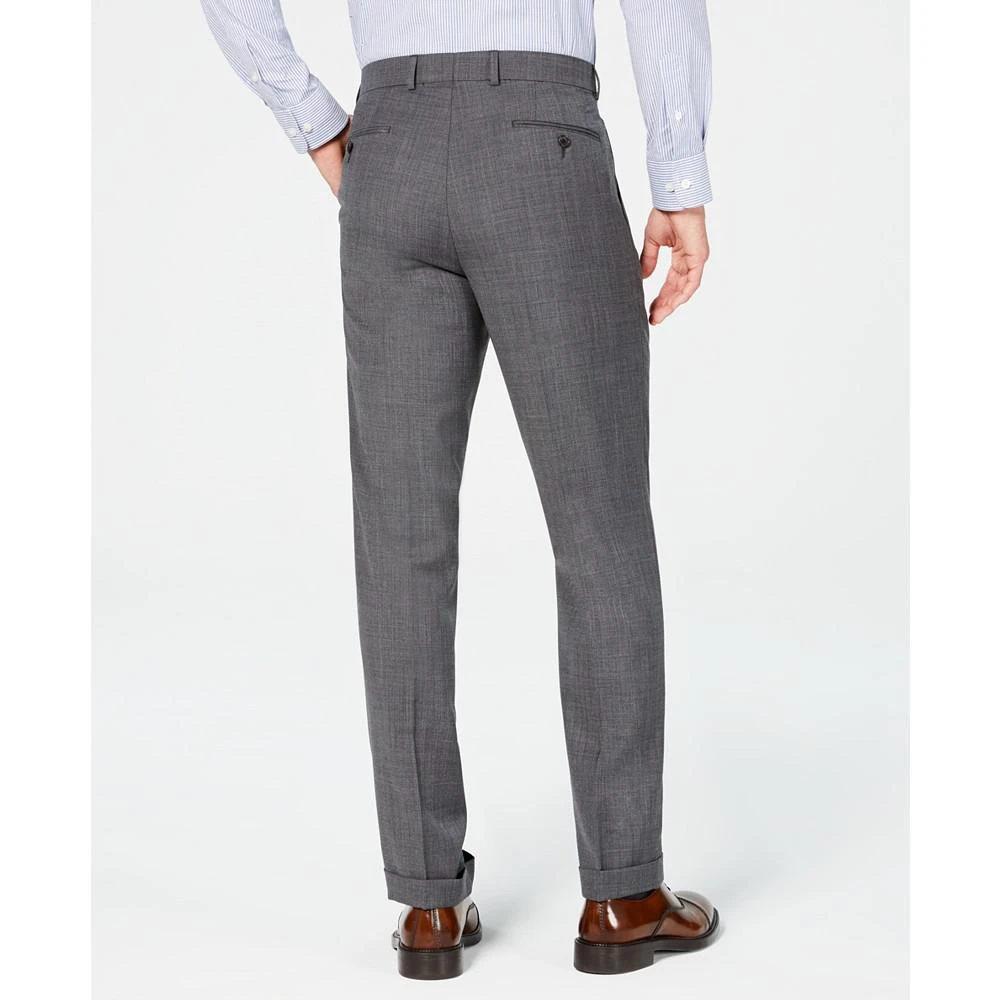 商品Ralph Lauren|Men's Classic-Fit UltraFlex Stretch Gray Sharkskin Pleated Suit Pants,价格¥570,第2张图片详细描述