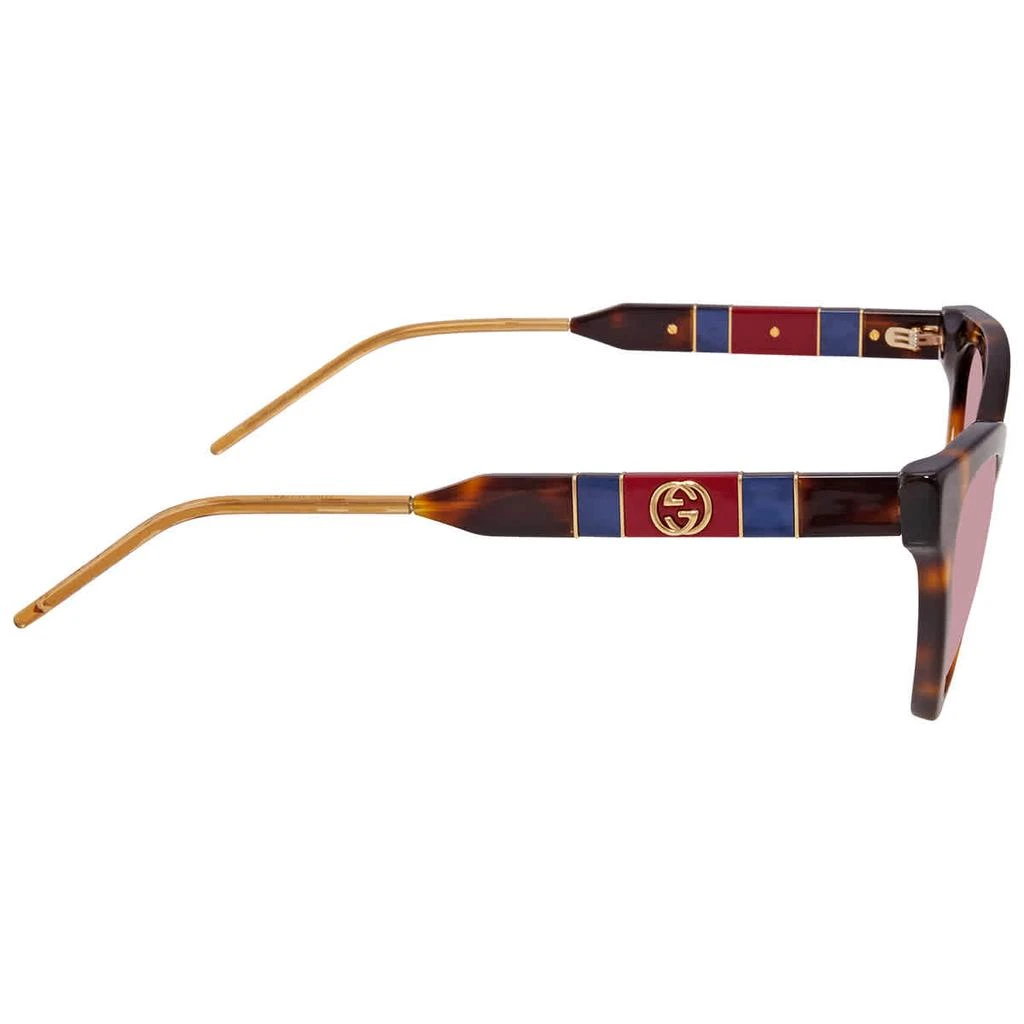 商品Gucci|Gucci Pink Cat Eye Ladies Sunglasses GG0597S 003 55,价格¥1411,第3张图片详细描述