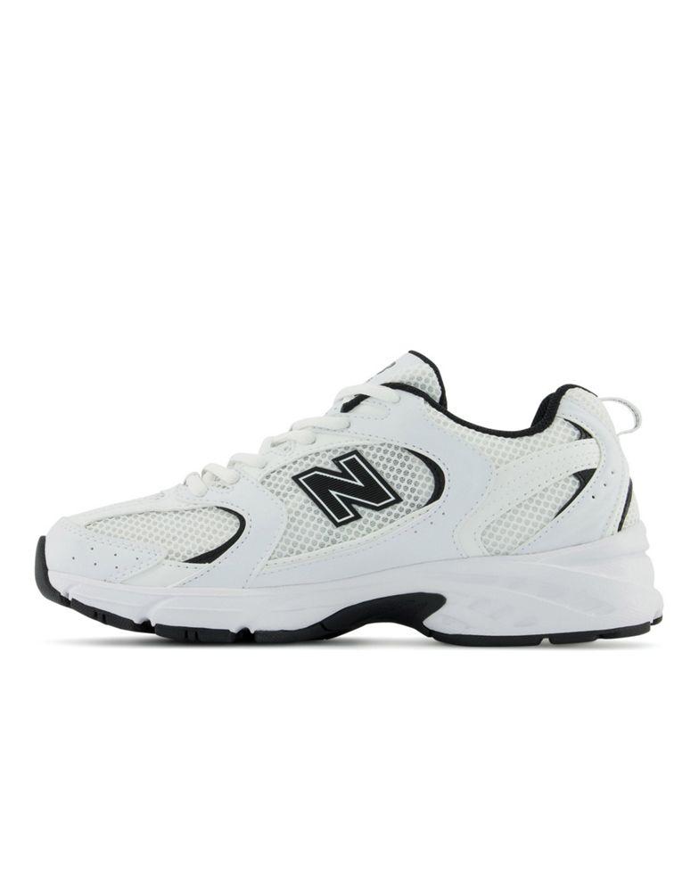 New Balance 530 trainers in white and black商品第2张图片规格展示