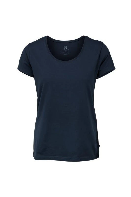 商品Nimbus|Nimbus Womens/Ladies Montauk Essential Short Sleeve T-Shirt (Navy),价格¥217,第1张图片