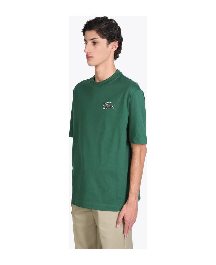 商品Lacoste|Lacoste T-shirt Green Cotton Oversized T-shirt With Big Crocodile Patch.,价格¥685,第3张图片详细描述