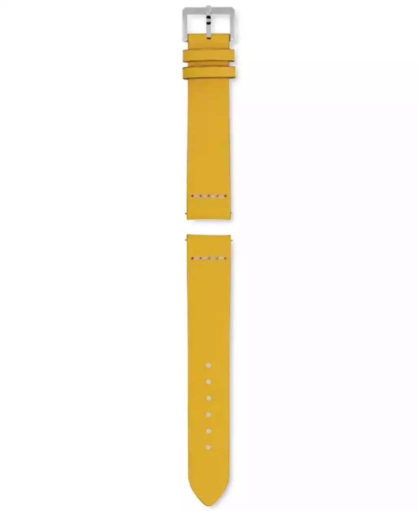 商品Rado|Captain Cook Yellow Leather Watch Strap 37mm,价格¥674,第1张图片