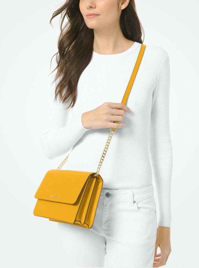 商品Michael Kors|Daniela Gusset Crossbody Leather Bag,价格¥1453,第5张图片详细描述