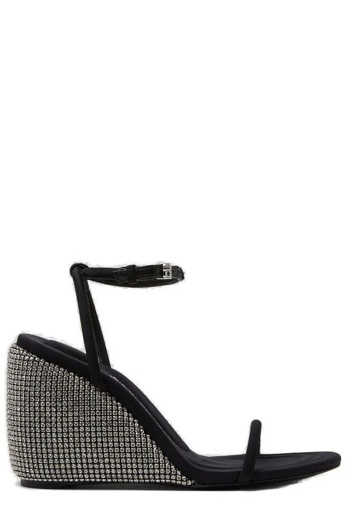 商品Alexander Wang|Alexander Wang Dahlia Embellished Wedge Sandals,价格¥4770,第1张图片