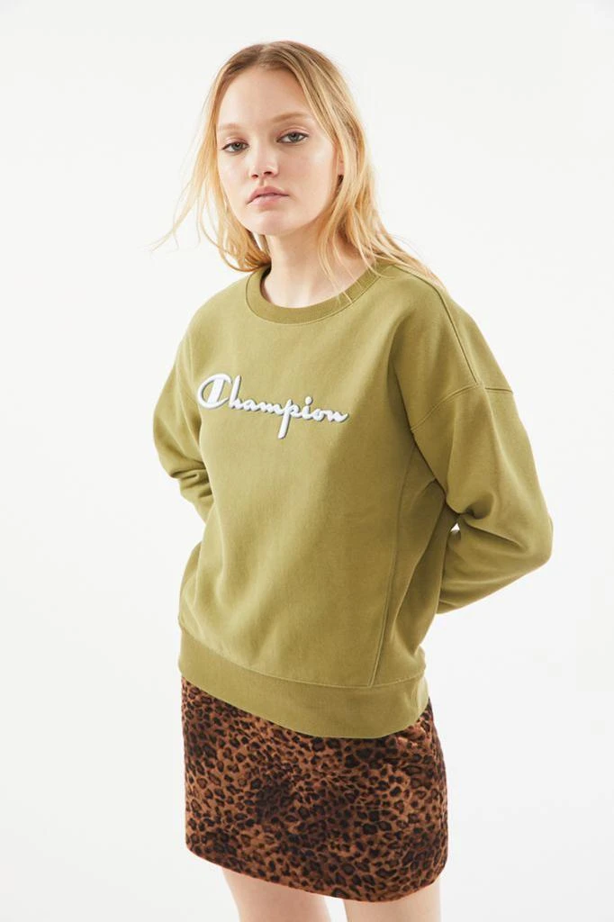 商品CHAMPION|Champion UO Exclusive Boyfriend Crew Neck Sweatshirt 独家卫衣,价格¥227,第4张图片详细描述