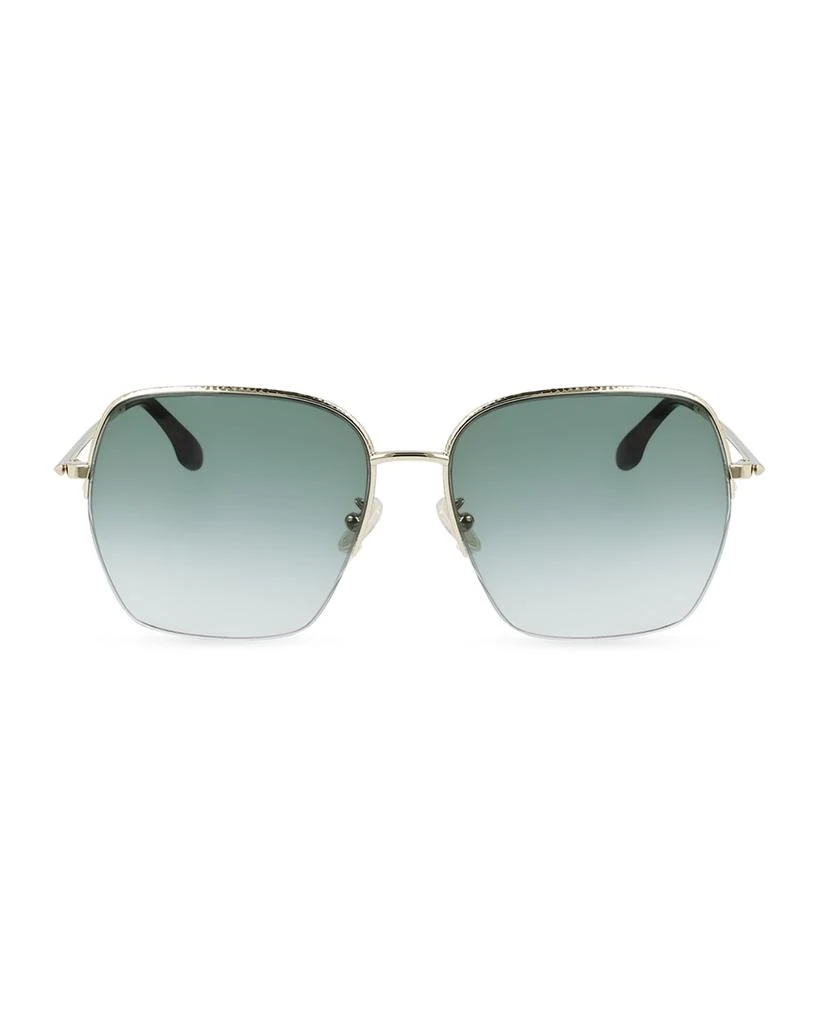 商品Victoria Beckham|Hammered Oversized Square Metal Sunglasses,价格¥3259,第2张图片详细描述