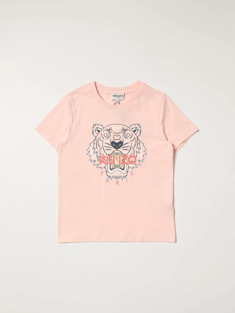 商品Kenzo|Kenzo Junior cotton t-shirt with logo,价格¥484,第1张图片