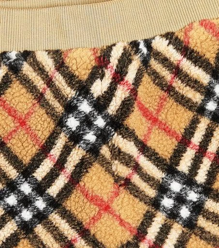 商品Burberry|Burberry Check抓绒运动裤,价格¥2114,第3张图片详细描述