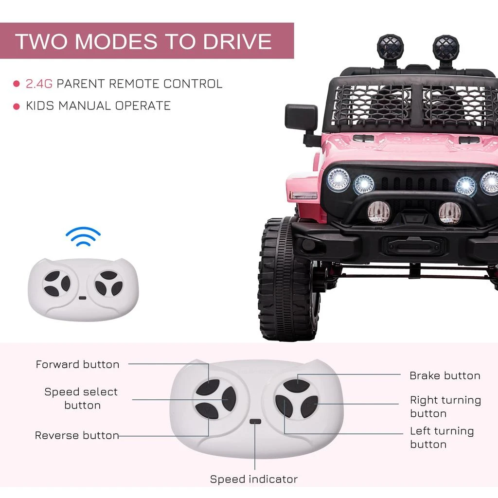 Streamdale Kid's Electric Ride-On Car with Remote and Manual Control 商品