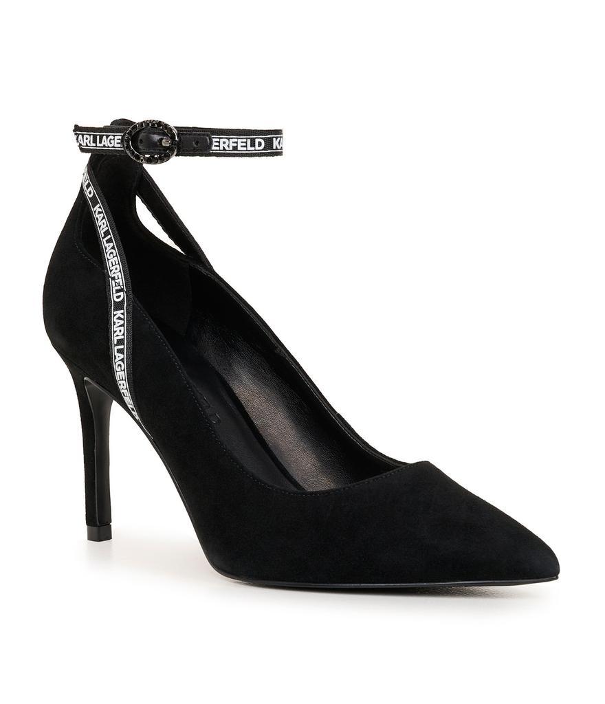 商品Karl Lagerfeld Paris|JACQUELINE SUEDE PUMP,价格¥862,第1张图片