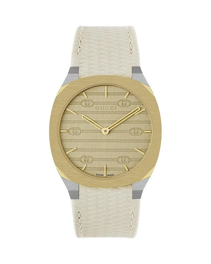 商品Gucci|25H Watch, 34mm,价格¥13885,第1张图片详细描述