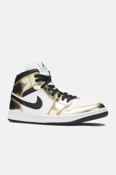 Nike Air Jordan 1 Mid Se 'Metallic Gold' Sneaker - Dc1419-700商品第2张图片规格展示