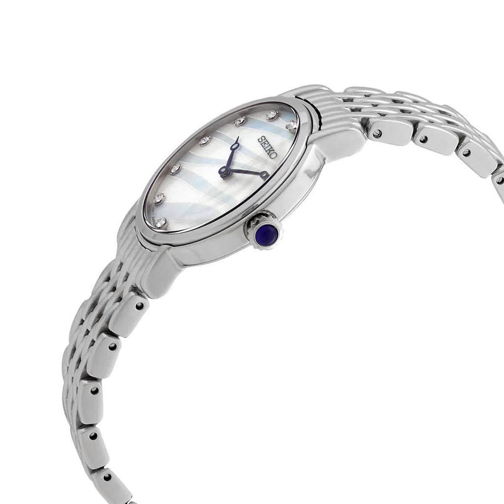 商品Seiko|Seiko Quartz Crystal Mother of Pearl Dial Ladies Watch SFQ807P1,价格¥968,第4张图片详细描述