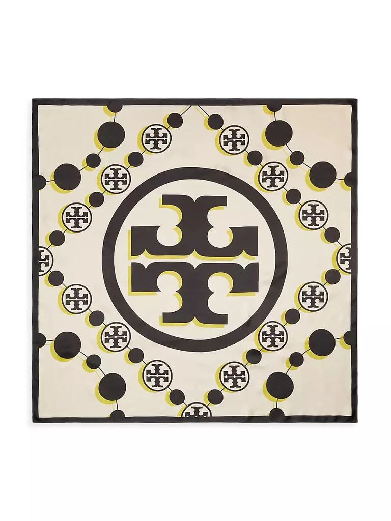商品Tory Burch|3D Monogram Double-Sided Silk Scarf,价格¥1311,第1张图片