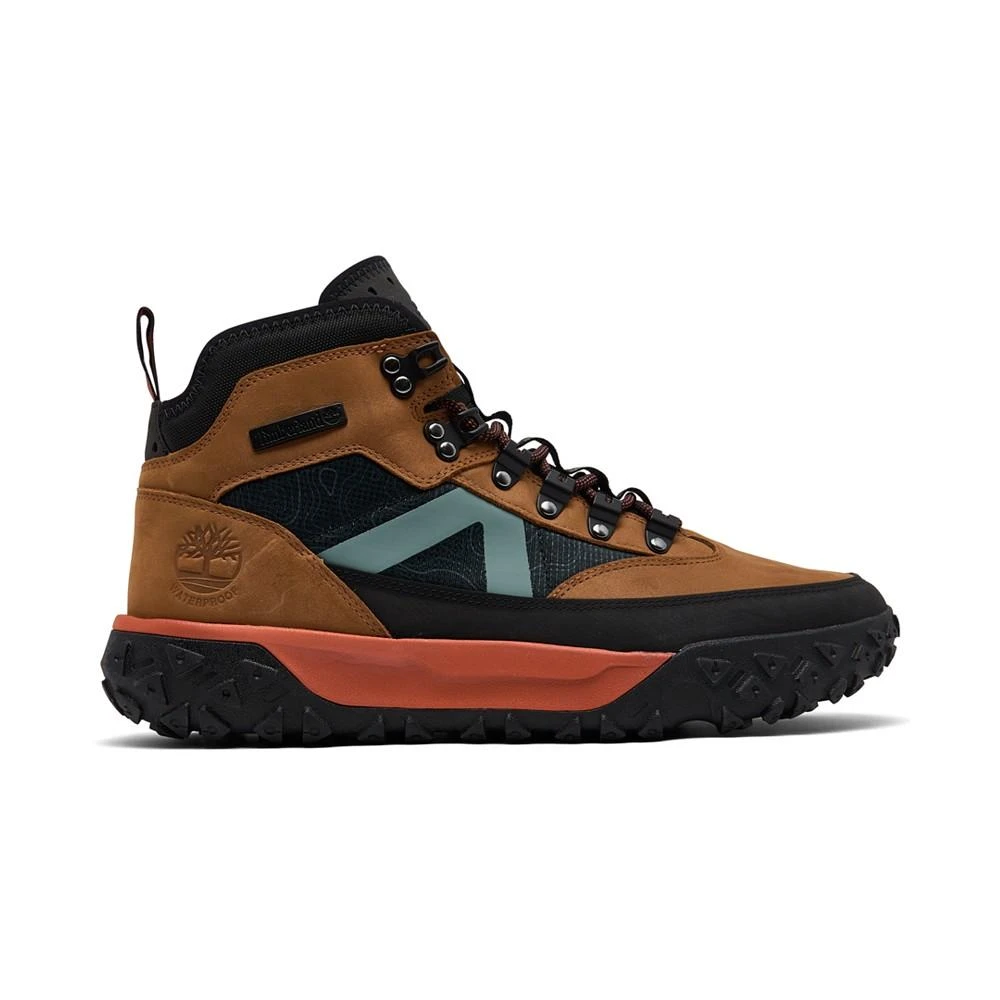 商品Timberland|Men's GreenStride Motion 6 Leather Hiking Boots from Finish Line,价格¥899,第2张图片详细描述