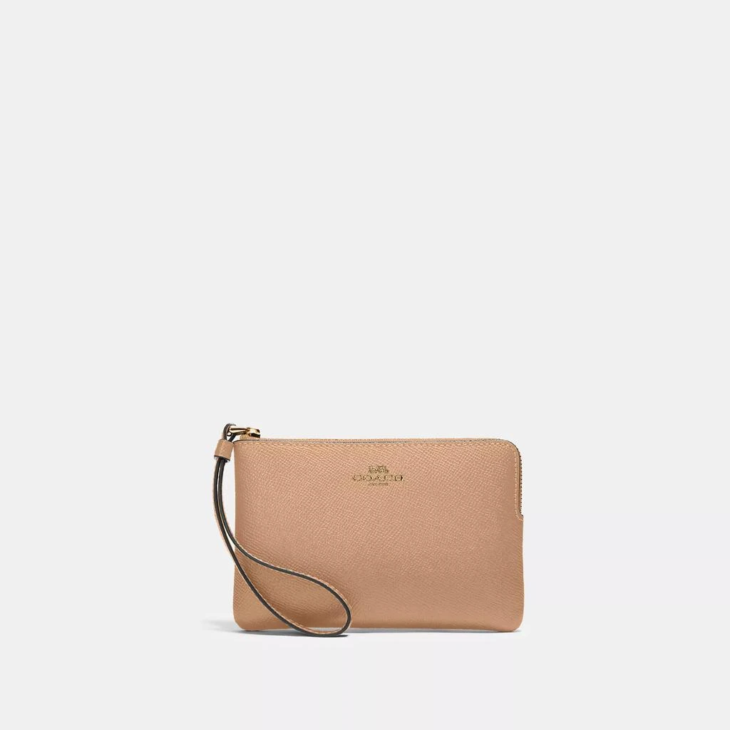 商品Coach|COACH Corner Zip Wristlet,价格¥282,第3张图片详细描述