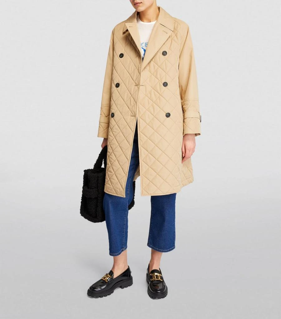 商品Weekend Max Mara|Quilted Trench Coat,价格¥4226,第2张图片详细描述