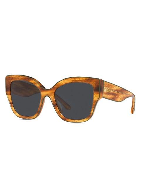 54MM Oversized Cat-Eye Sunglasses商品第2张图片规格展示