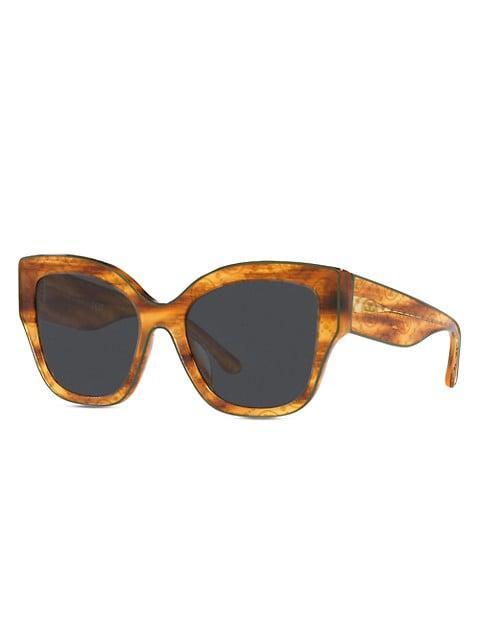 商品Tory Burch|54MM Oversized Cat-Eye Sunglasses,价格¥1300,第4张图片详细描述