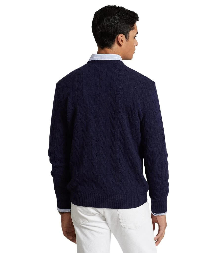 商品Ralph Lauren|Wool-Cashmere Cable-Knit Sweater,价格¥1124,第2张图片详细描述