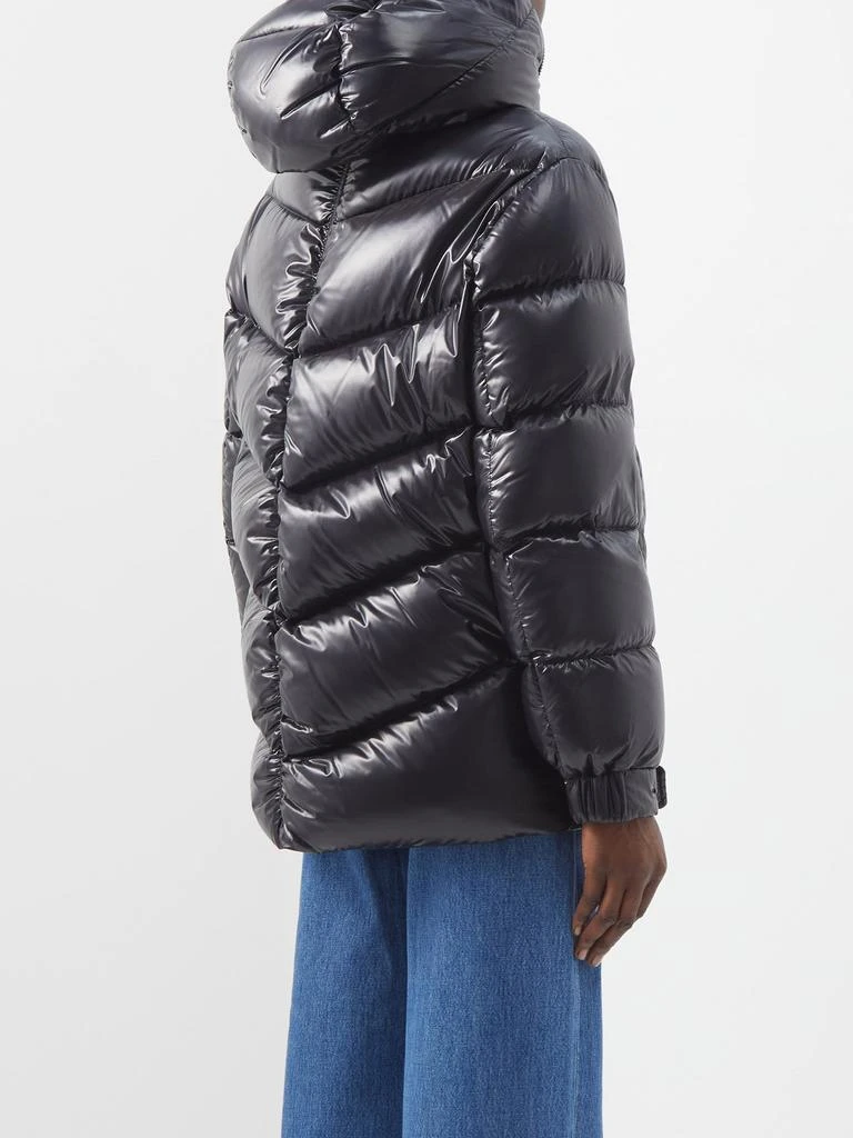 商品Moncler|Clair quilted lacqué-shell down jacket,价格¥13438,第5张图片详细描述