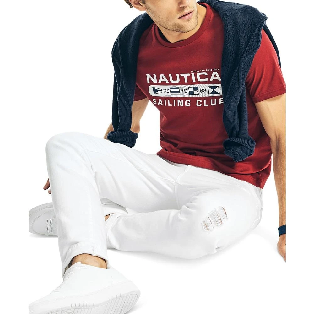 商品Nautica|Men's Short-Sleeve Maritime Flags Graphic T-Shirts,价格¥57,第4张图片详细描述