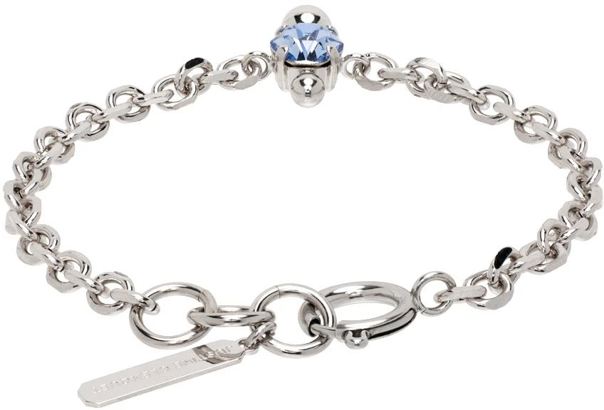 商品Justine Clenquet|SSENSE Exclusive Silver Nate Bracelet,价格¥341,第2张图片详细描述