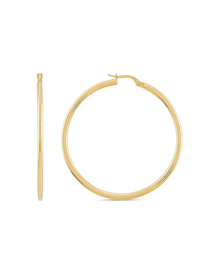 商品Alberto Amati|14K Yellow Gold Skinny Hoop Earrings,价格¥6353,第1张图片