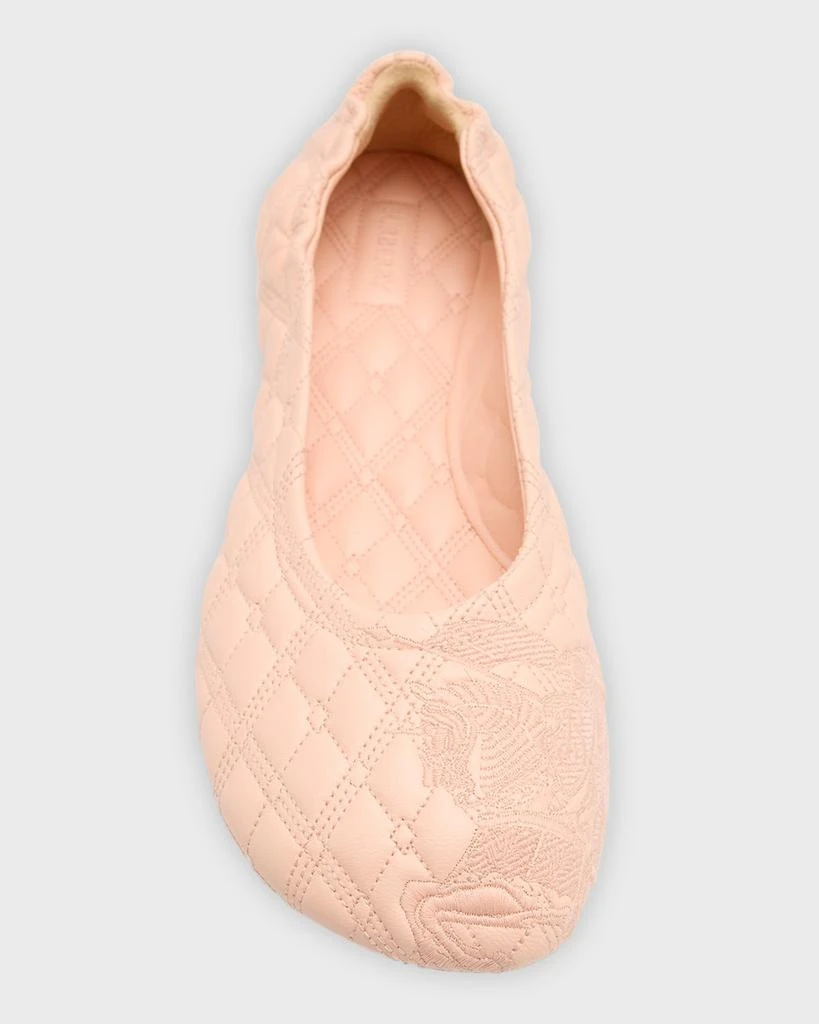 Sadler Quilted Lambskin Ballerina Flats 商品