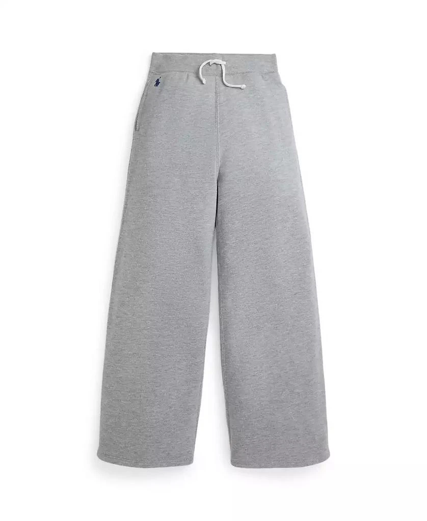 商品Ralph Lauren|Big Girls Fleece Wide Leg Sweatpant,价格¥281,第1张图片