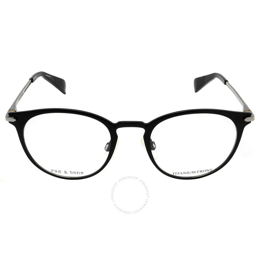 商品Rag & Bone|Demo Oval Men's Eyeglasses RNB7005 0003 51,价格¥261,第1张图片