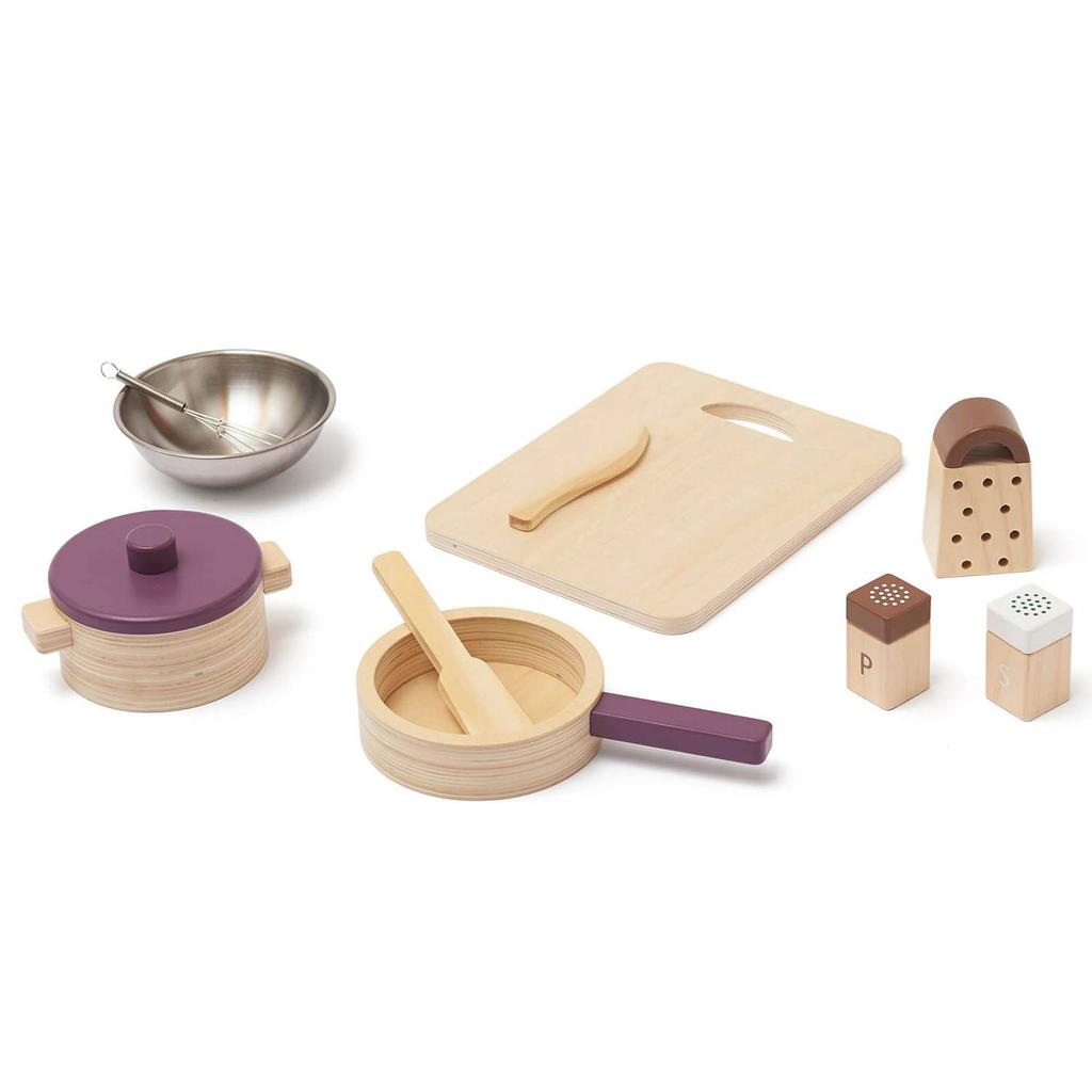 Kids Concept Bistro Cookware Play Set商品第1张图片规格展示