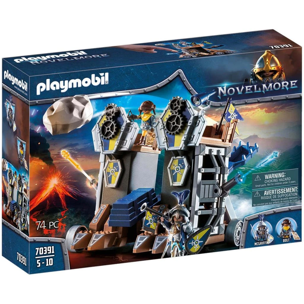 商品Playmobil|Playmobil Novelmore Knights Mobile Fortress with Water Cannon (70391),价格¥442,第1张图片