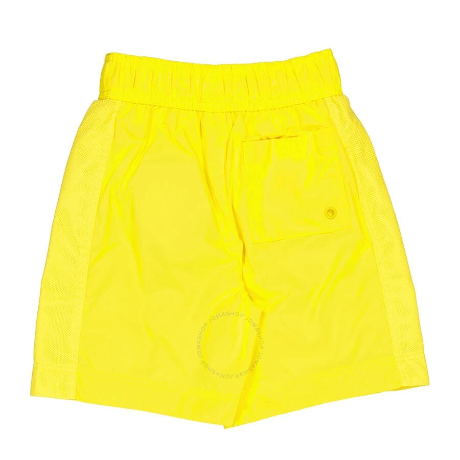 商品Burberry|Boys Acid Yellow Horseferry Motif Swim Shorts,价格¥670,第2张图片详细描述