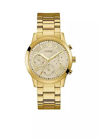 商品GUESS|Gold Tone Multi Function Sport Watch,价格¥811,第1张图片