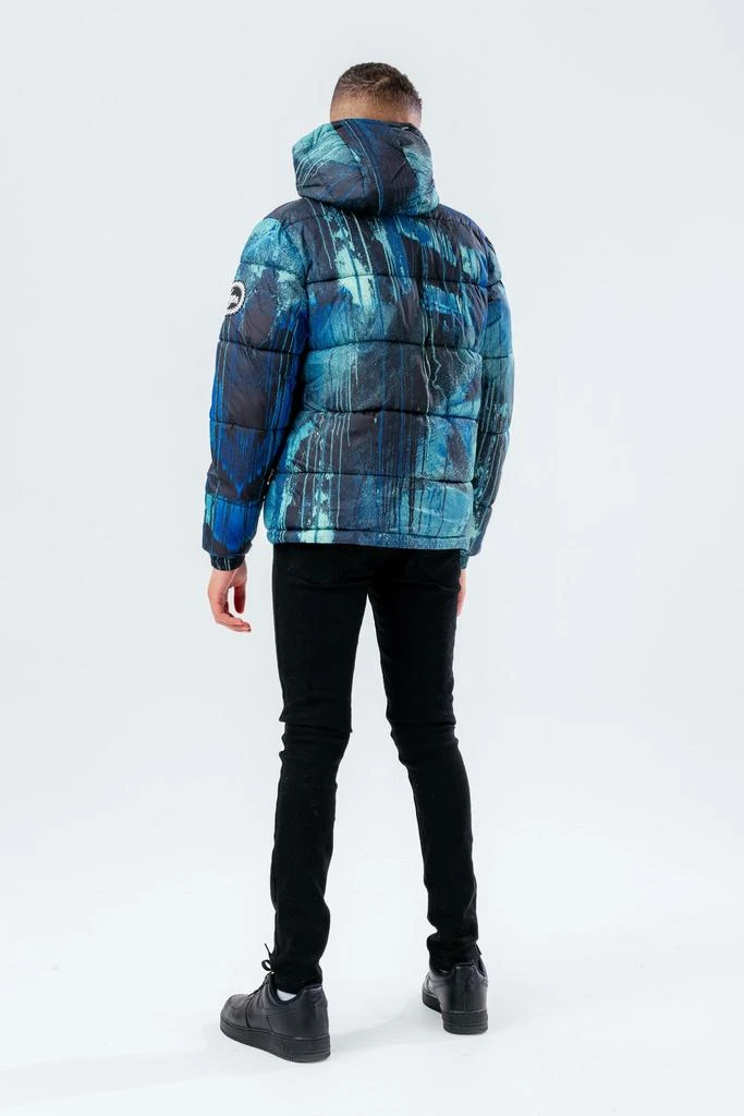 商品HYPE BOYS|HYPE BLUE GRAFFITI BOYS PUFFER JACKET,价格¥506,第3张图片详细描述