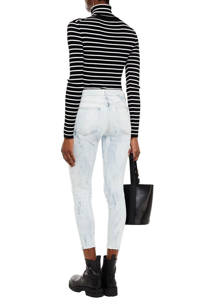 商品Rag & Bone|Cate cropped bleached mid-rise skinny jeans,价格¥293,第1张图片