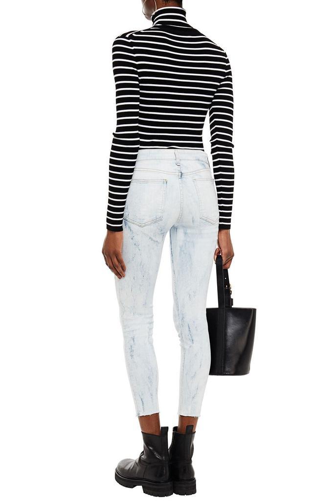 商品Rag & Bone|Cate cropped bleached mid-rise skinny jeans,价格¥573,第5张图片详细描述