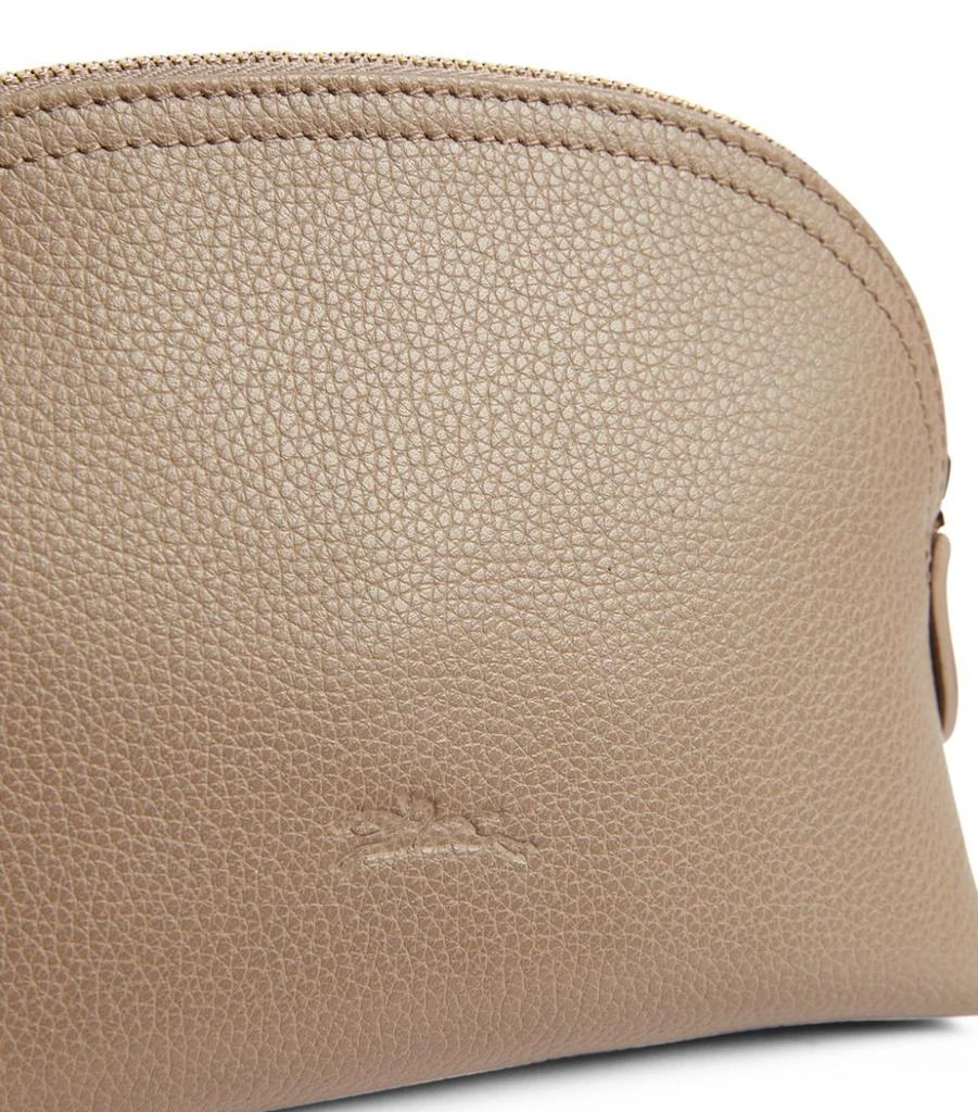商品Longchamp|Leather Le Foulonné Pouch,价格¥1063,第4张图片详细描述