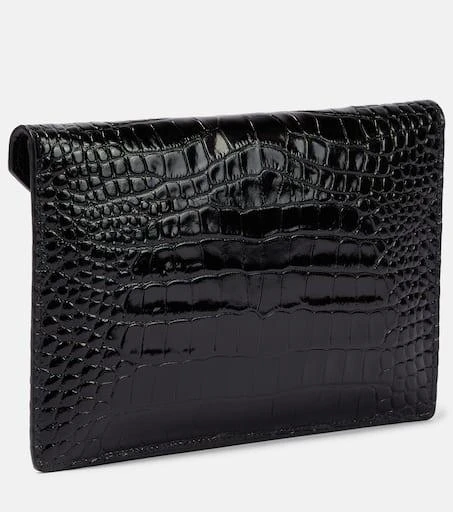 商品Vivienne Westwood|Croc-effect leather clutch,价格¥2705,第4张图片详细描述