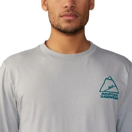 商品Mountain Hardwear|MHW Mountain Long-Sleeve T-Shirt - Men's,价格¥126,第4张图片详细描述