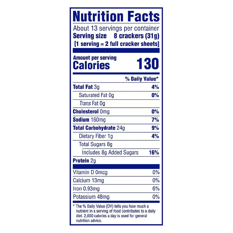 商品Honey Maid|Graham Crackers, Lunch Snacks Original,价格¥46,第3张图片详细描述