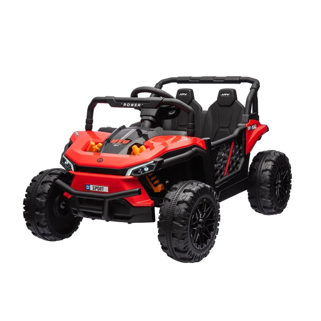 商品Streamdale Furniture|Streamdale Kids Electric Ride-On Car with Horn,价格¥3395,第5张图片详细描述