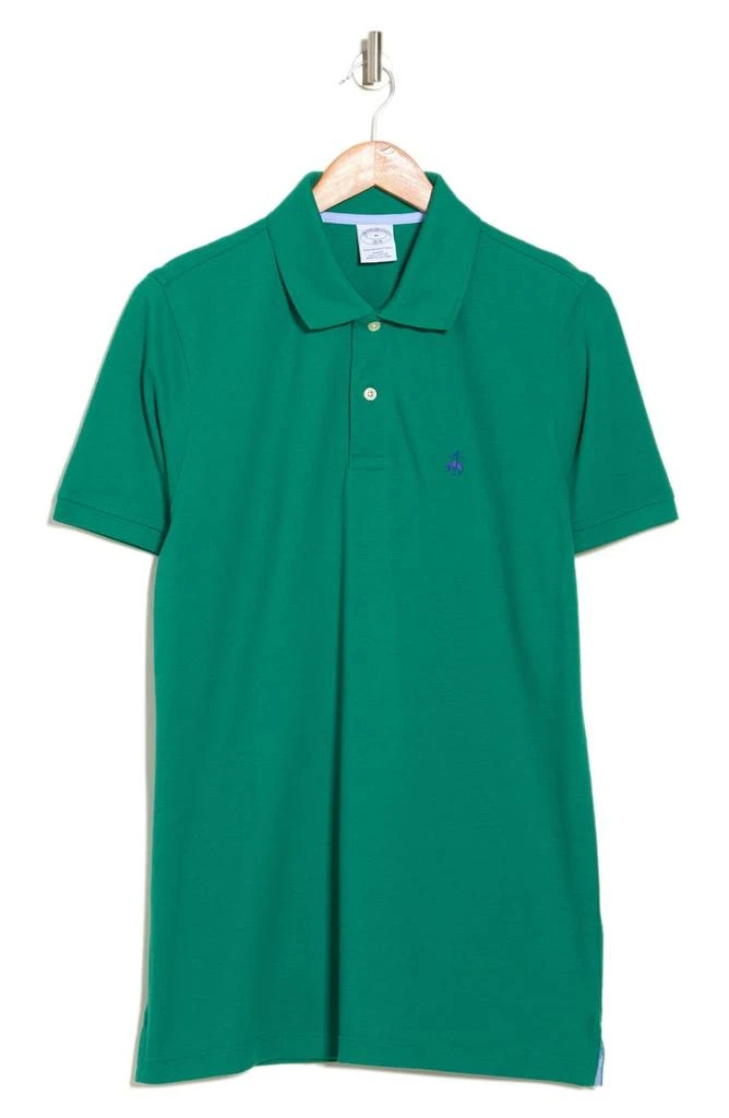 商品Brooks Brothers|Solid Piqué Short Sleeve Polo,价格¥300,第3张图片详细描述