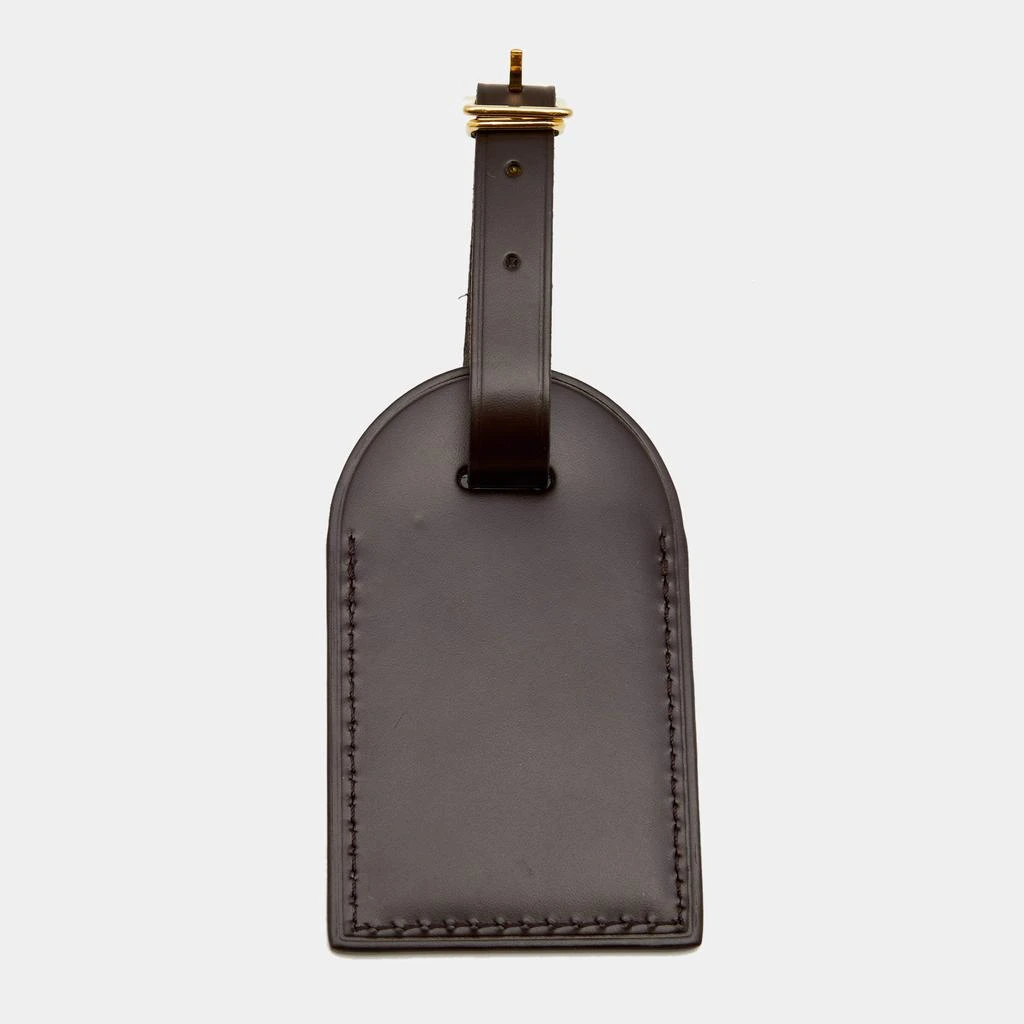 商品[二手商品] Louis Vuitton|Louis Vuitton Brown Leather Luggage Name Tag,价格¥1378,第2张图片详细描述