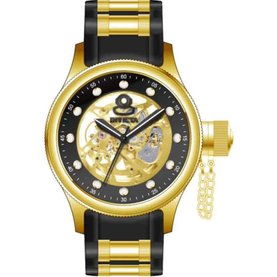 商品Invicta|Pro Diver Automatic Gold Dial Men's Watch 39165,价格¥931,第2张图片详细描述