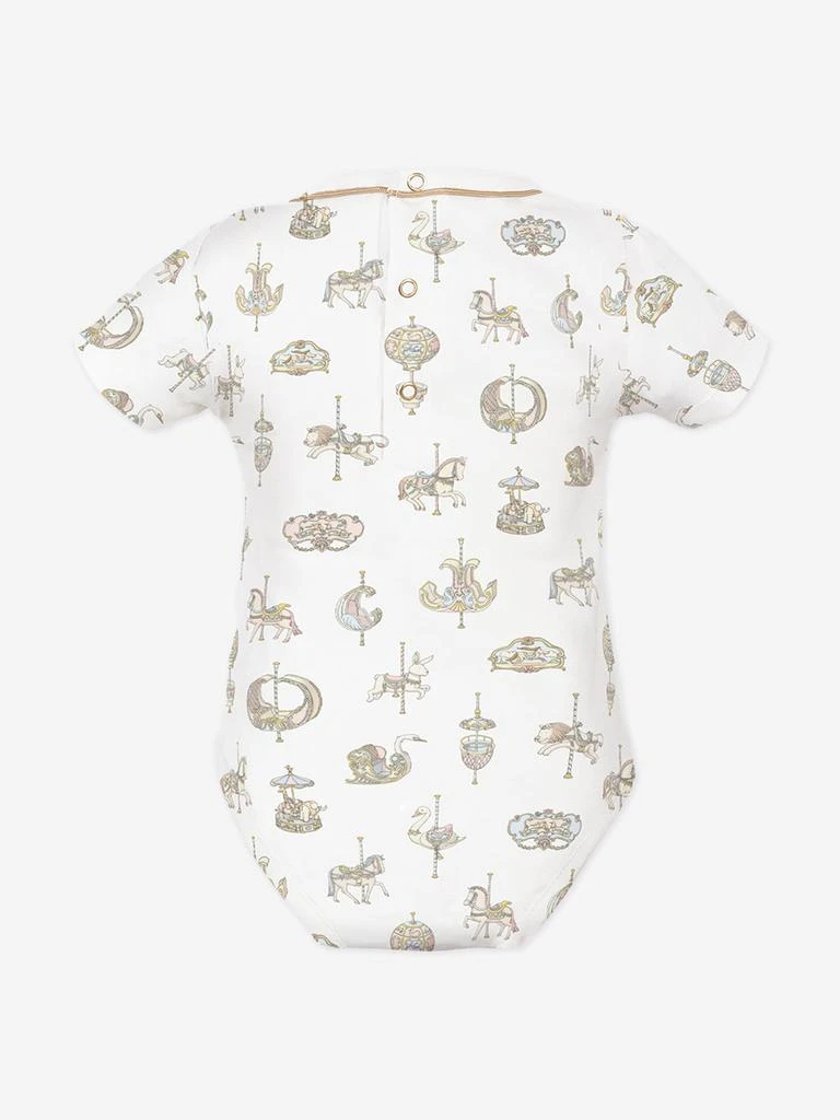 商品Atelier Choux|Atelier Choux Baby Carousel Onesie in White,价格¥440,第2张图片详细描述