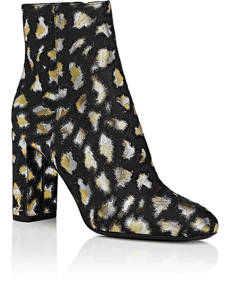 商品Yves Saint Laurent|Loulou Jacquard Ankle Boots,价格¥5186,第2张图片详细描述